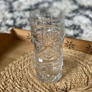 Tiki Mug Clear Glass